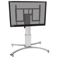 Support mobile motorisé réglable hauteur et inclinaison écran 42" à 75" - Conen