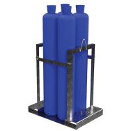 Support mobile pour bouteilles de gaz ø 230 mm - Sameto Technifil