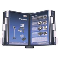 Support mural Desq - 4506 - Nb de pochettes:10 - Noir