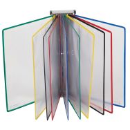 Support mural à pivot Tarifold - Nb de pochettes:10 - Assorti