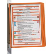 Support mural magnétique Vario® pour 5 pochettes A4 -Durable