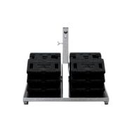 Support panneaux pour tube à tige type Crossing