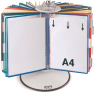 Support pivotant Tarifold - Nb de pochettes:50 - Assorti