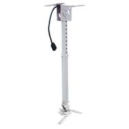 Support plafond universel pour vidéoprojecteur 53-81 cm Blanc - Abtus