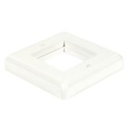 Support plastron pour boîtier saillie RJ45 (272020)