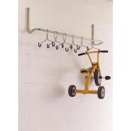 Support range-trotinettes mural
