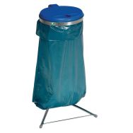 Support sac-poubelle avec couvercle - 120 L