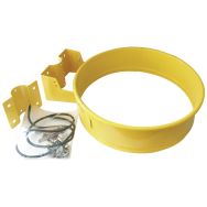 Support sac-poubelle de tri sans couvercle - 110L - Jaune