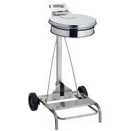 Support sac mobile a pedale inox AISI 430