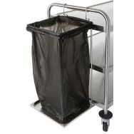 Support sac poubelle L360xl355xh810mm TOURNUS EQUIPEMENT