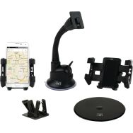 Support smartphone à ventouse multi-fixations