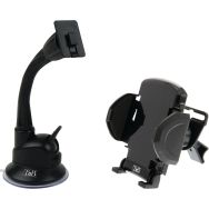 Support smartphone mâchoire à ventouse et grille d'aération