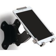 Support tablette 13'' mural orientable verrouillable blanc