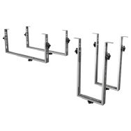 Support unité centrale horizontal ou vertical réglable Alu - Dataflex