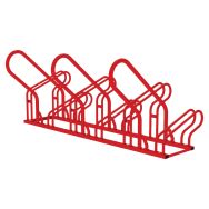 Support vélos Optimum 6 places avec arceaux antivol - galva - Procity