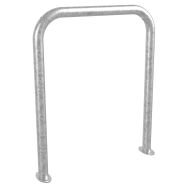 Support vélos simple Ø 50 mm sur platines - galva