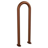 Support vélos trombone tube Ø 50 mm sur platines - Procity