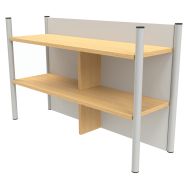 Surmeuble pour buffet 2 portes