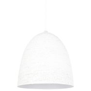 Suspension métal HACIENDA Ø31 cm blanc Corep