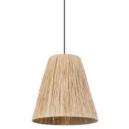Suspension raphia PLAYA Ø30 cm naturel Corep