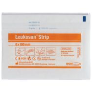 Sachet 10 sutures adhésives leukosan 0.6x10cm-BSN Medical