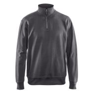 Sweat col camionneur gris foncé