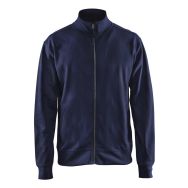 Sweat zippé marine