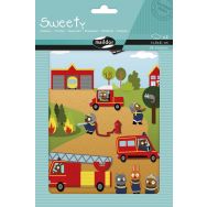 Sweety, Sach 2 pl 14,8x21cm, Pompiers