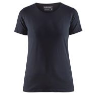 T-Shirt femme gris foncé, coupe ajustée