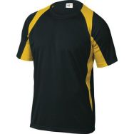 T-shirt de travail Bali - Noir/jaune - Taille : L