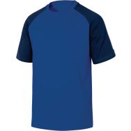 T-shirt de travail bicolore Genoa - Taille : L - Bleu