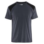 T-shirt gris foncé/noir