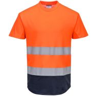 T-shirt haute-visibiltié aéré bicolore C395 - Portwest
