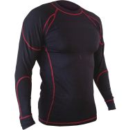 T-shirt noir chaud manches longues - Singer