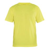 T-shirt technique anti-UV jaune fluorescent