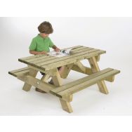 Table-banc enfant modèle Juracelle longueur 120 cm