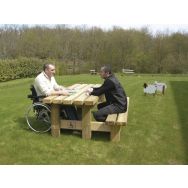 Table-bancs Access long. 200 cm