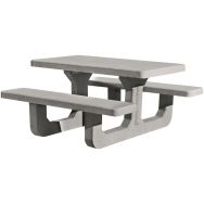 Table-bancs Rio - Coloris gris sablé