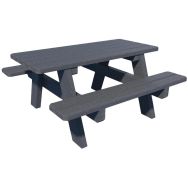 Table - bancs Parc Nino plastique recyclé Espace Urbain