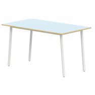Table 4 pieds inclinés 160 x 80 cm stratifié ABS