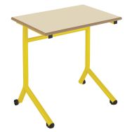 Table Atlas Mobile chants alaisés plateau Beige - Manutan Expert