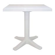 Table BANYOLES 70 x 70 cm polypropylène - blanc