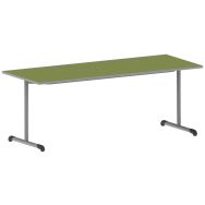 Table Bandana 200 x 80 cm fixe dégagement latéral softop Mobidecor