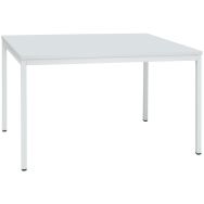 Table Basic-Line- LxHxP : 140x72x80cm - Gris clair/Gris clair
