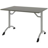 Table Cantate fixe 180 x 80 cm dégagement latéral Rodet