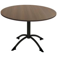 Table Cantate fixe Ø 120 cm piètement central Rodet