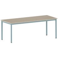 Table Carélie 200 x 80 cm mobile T6 stratifié érable - lagon 6027