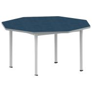Table Carélie octogonale Ø 120 cm mobile 4 pieds softop Mobidecor