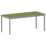 Table Carélie rectangulaire 180 x 80 cm fixe 4 pieds softop Mobidecor