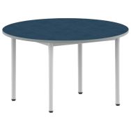 Table Carélie ronde Ø 120 cm fixe 4 pieds softop Mobidecor